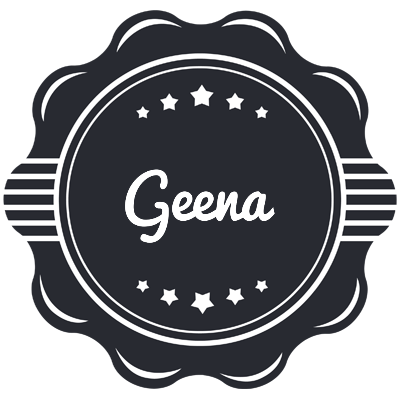 Geena badge logo