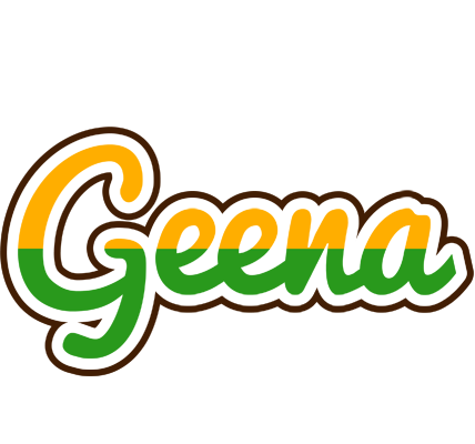 Geena banana logo