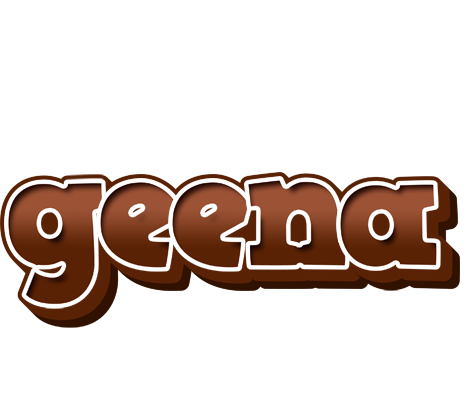 Geena brownie logo