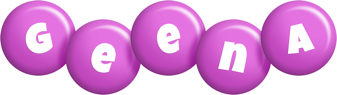 Geena candy-purple logo