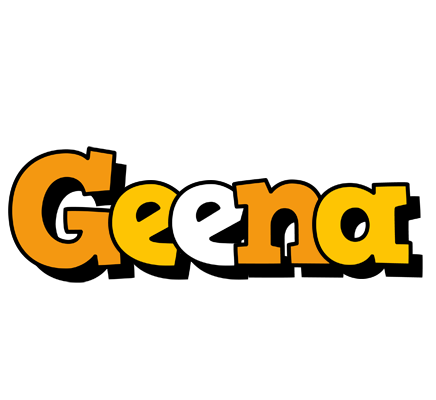 Geena cartoon logo