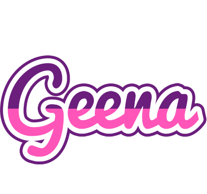 Geena cheerful logo