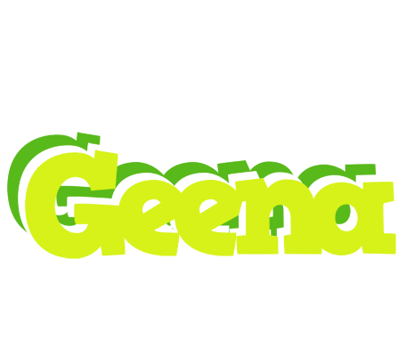 Geena citrus logo