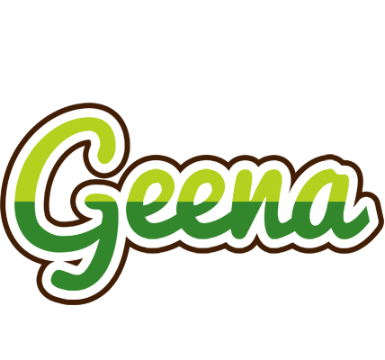 Geena golfing logo