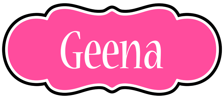 Geena invitation logo