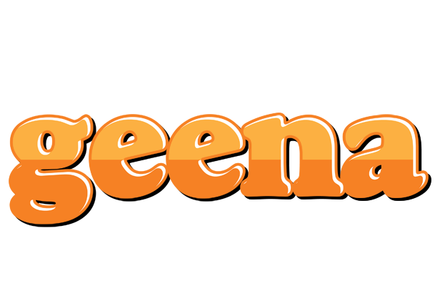 Geena orange logo