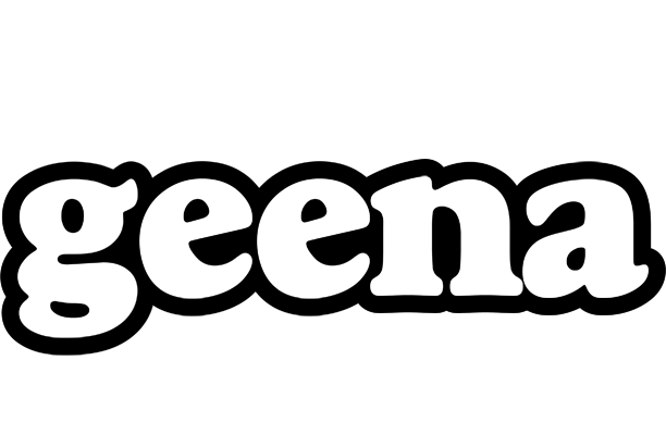 Geena panda logo