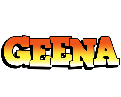 Geena sunset logo