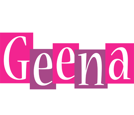 Geena whine logo