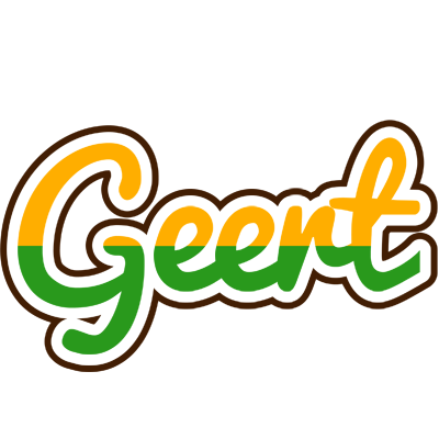 Geert banana logo