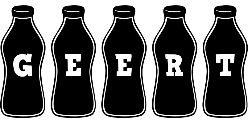 Geert bottle logo