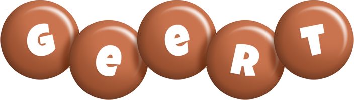 Geert candy-brown logo