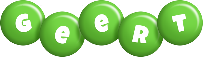 Geert candy-green logo