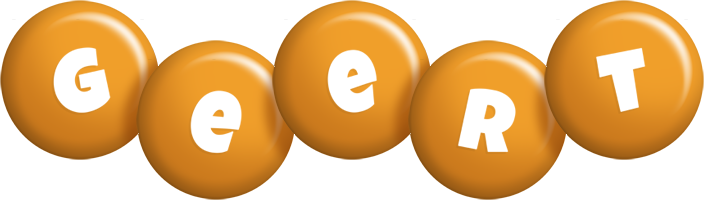 Geert candy-orange logo
