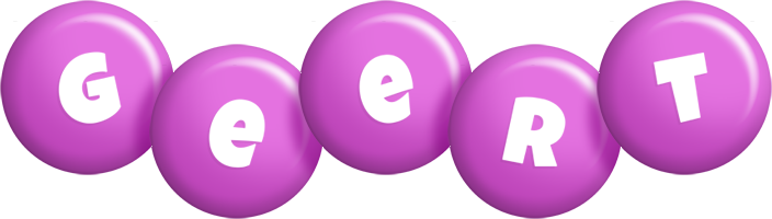 Geert candy-purple logo