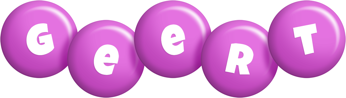 Geert candy-purple logo