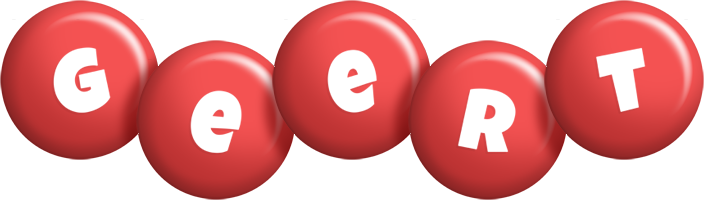 Geert candy-red logo
