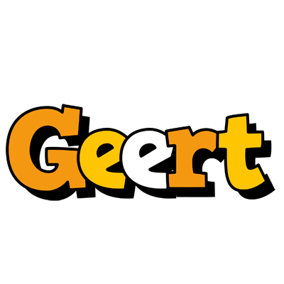Geert cartoon logo