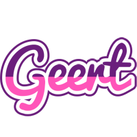 Geert cheerful logo