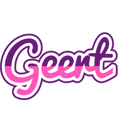 Geert cheerful logo