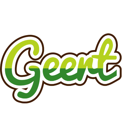 Geert golfing logo