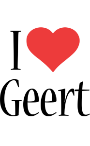 Geert i-love logo