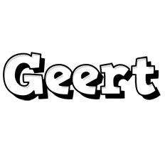 Geert snowing logo