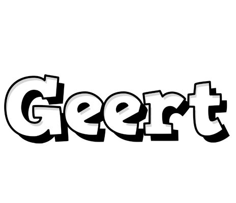Geert snowing logo