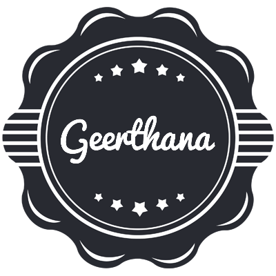 Geerthana badge logo