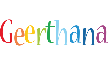 Geerthana birthday logo