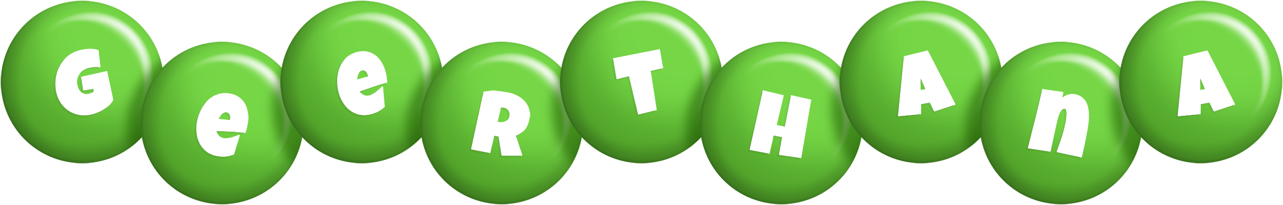 Geerthana candy-green logo