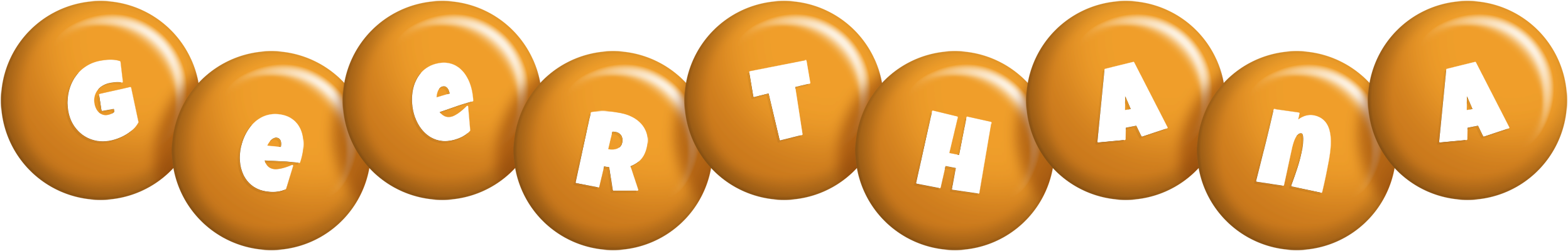 Geerthana candy-orange logo