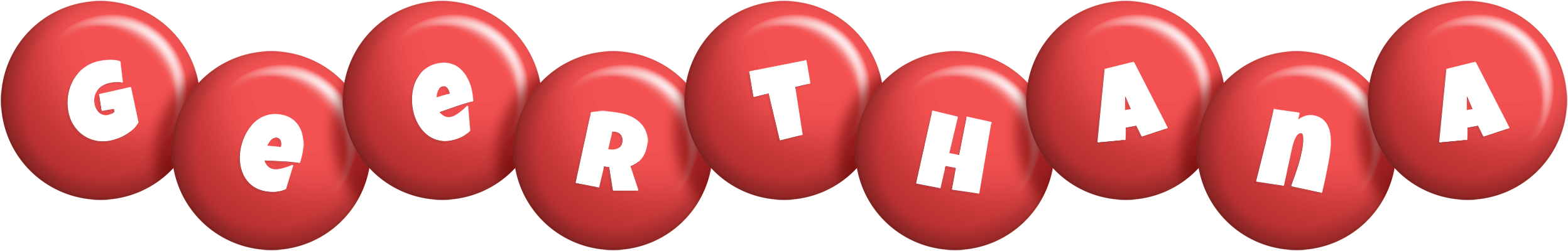 Geerthana candy-red logo