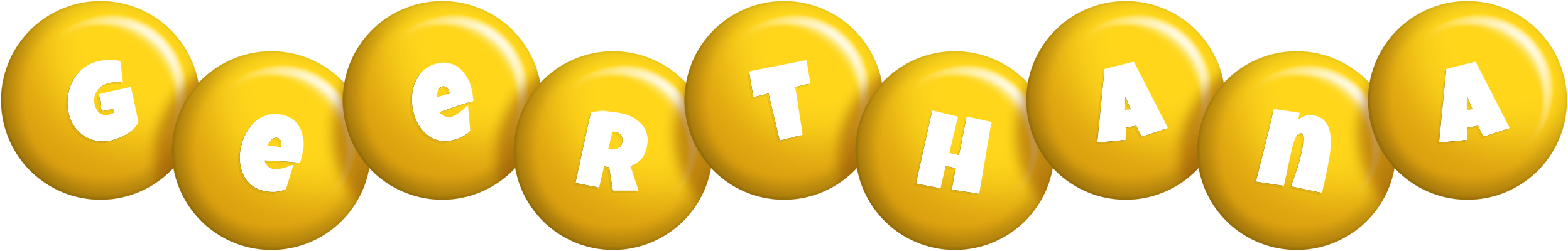 Geerthana candy-yellow logo
