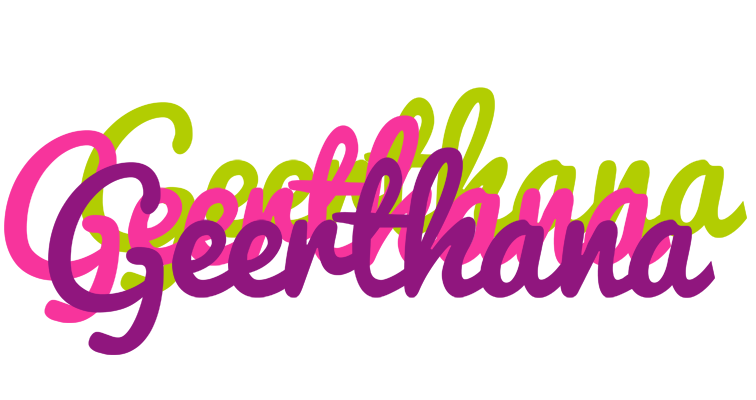 Geerthana flowers logo