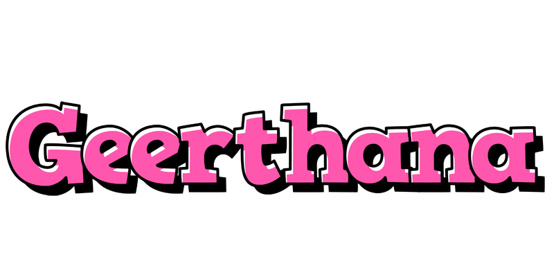 Geerthana girlish logo