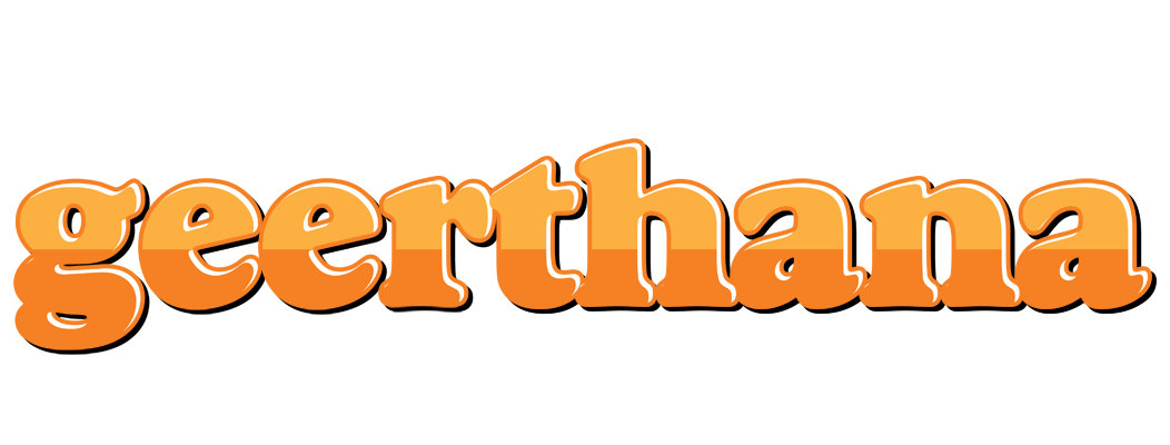 Geerthana orange logo