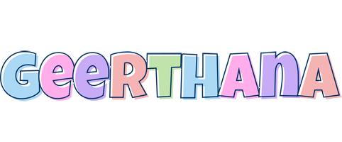 Geerthana pastel logo