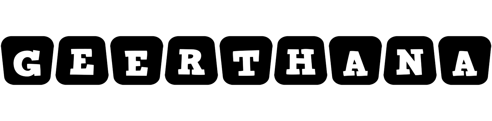 Geerthana racing logo