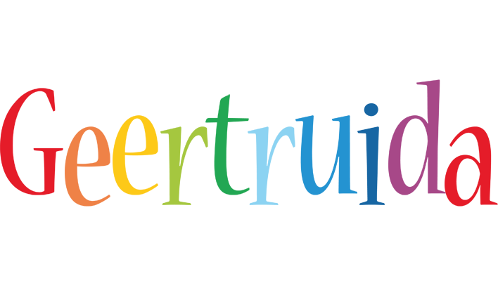 Geertruida birthday logo