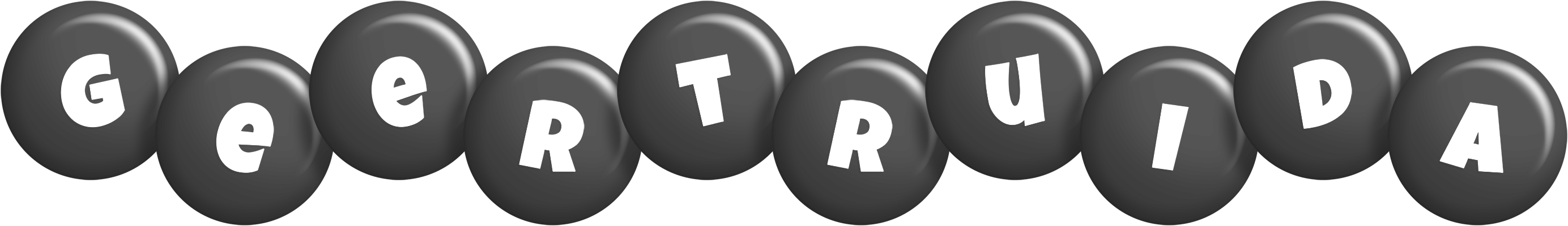 Geertruida candy-black logo