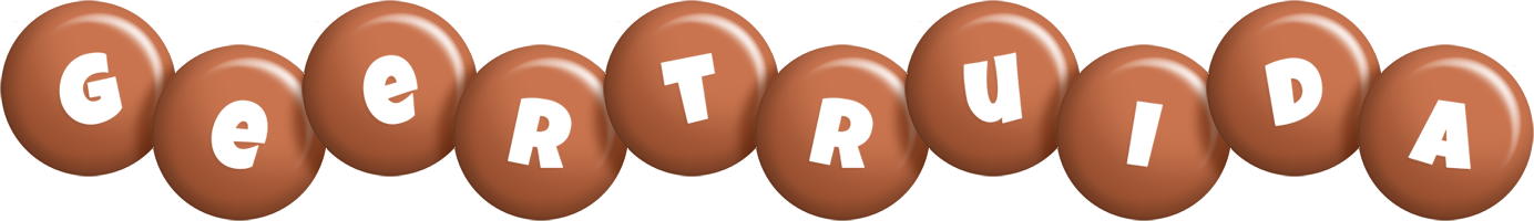 Geertruida candy-brown logo