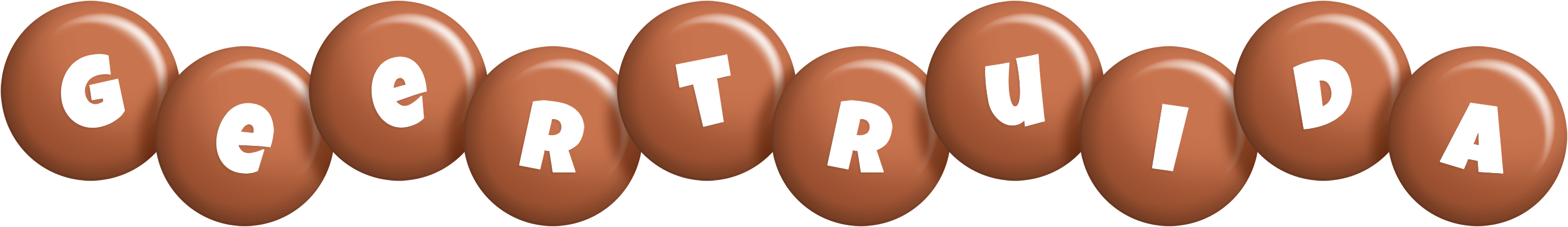 Geertruida candy-brown logo