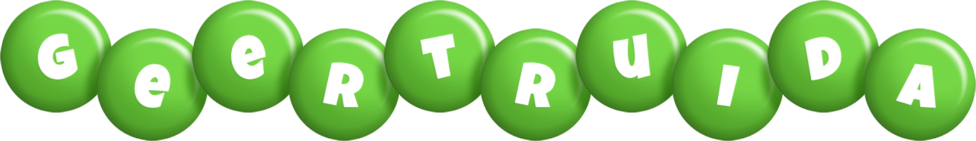 Geertruida candy-green logo