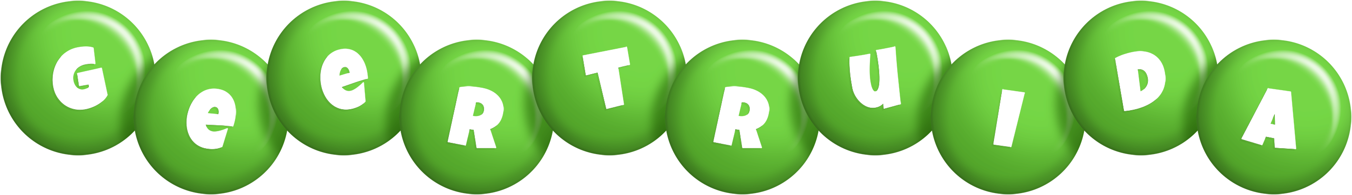 Geertruida candy-green logo