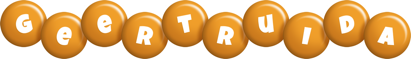 Geertruida candy-orange logo