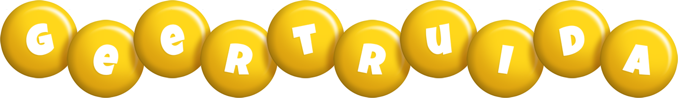 Geertruida candy-yellow logo