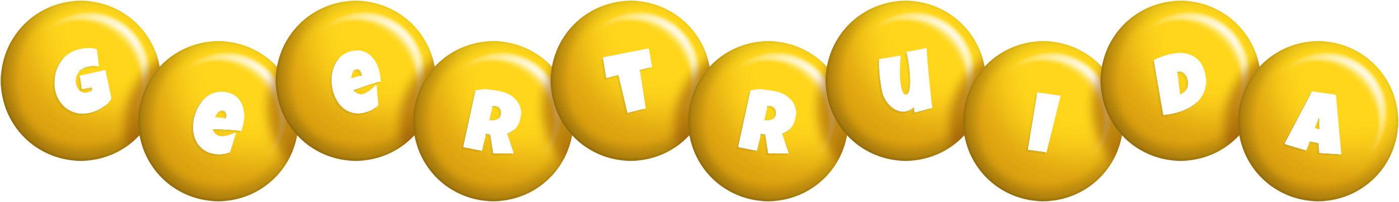 Geertruida candy-yellow logo