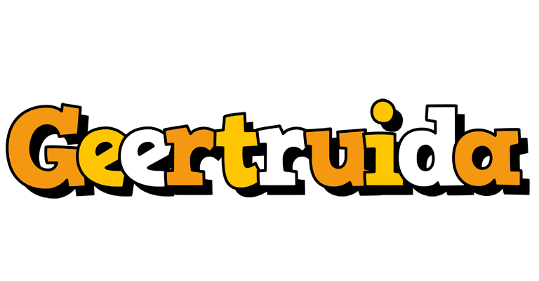 Geertruida cartoon logo