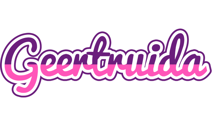 Geertruida cheerful logo